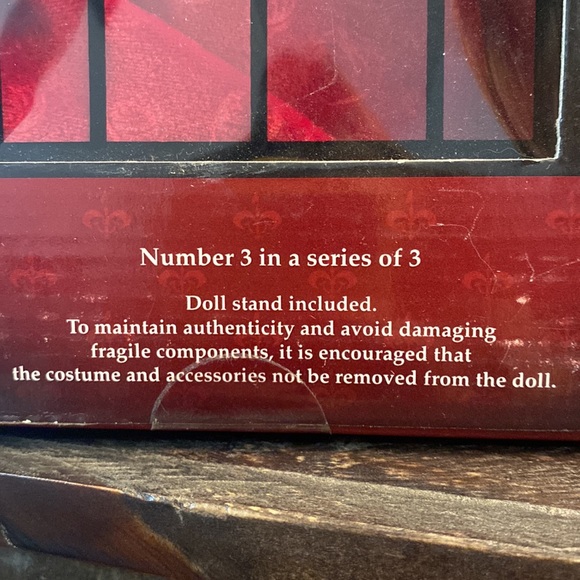 Star Wars Episode 1 ❤️ Queen Amidala/ Red Senate Gown/1999 Portrait Edition - Picture 15 of 16